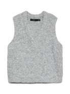 Vero Moda Maglione Smanicato Donna Novah Medium Grey Melange 10339078 Medium Grey Melange VERO MODA 