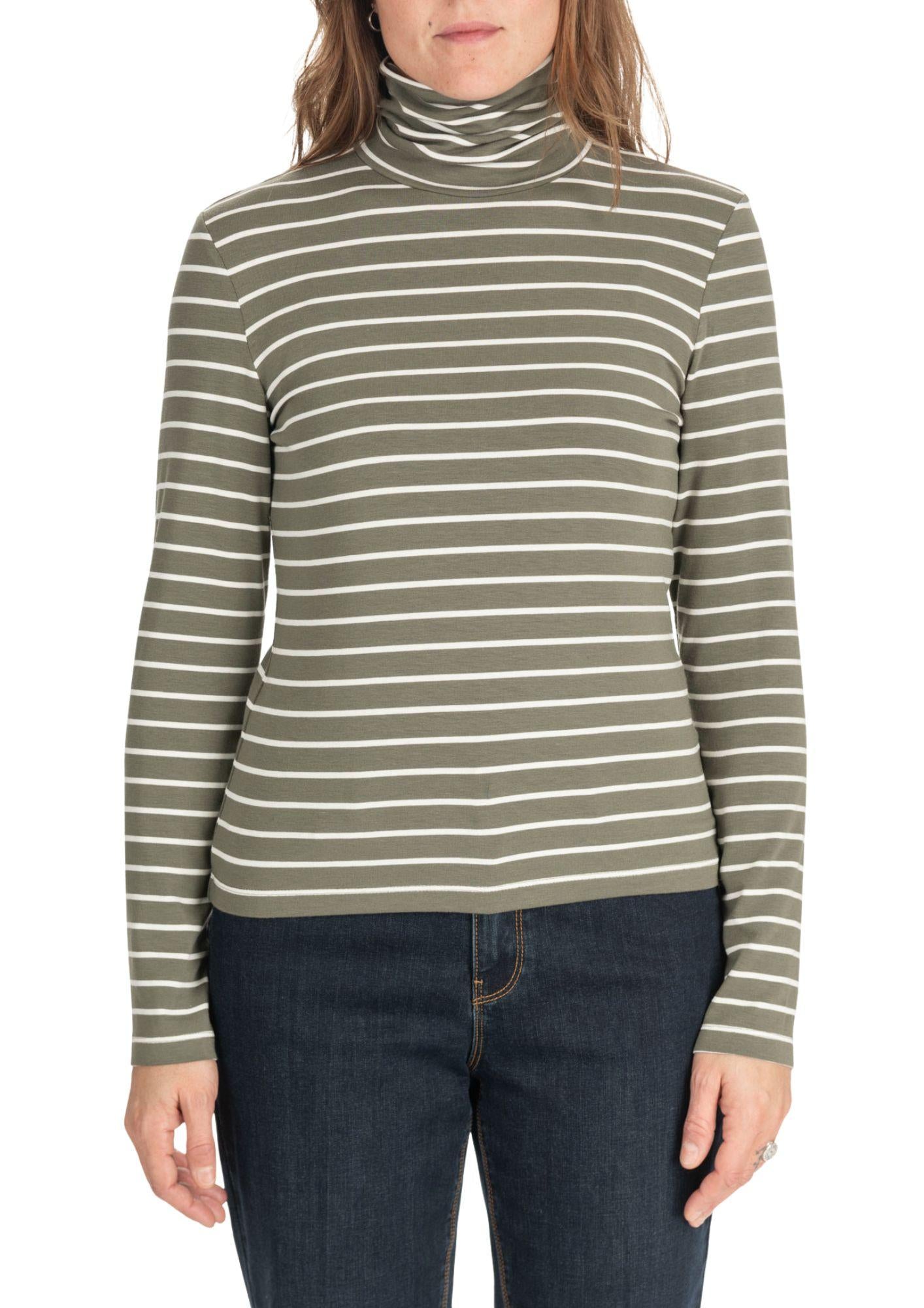 Diana Gallesi Maglia Donna Verde Militare e Latte G044R000642N 41 DIANA GALLESI 