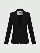 Emme Marella Giacca Donna in jersey punto Milano Gamma Nero 2525916021200 007 EMME MARELLA 