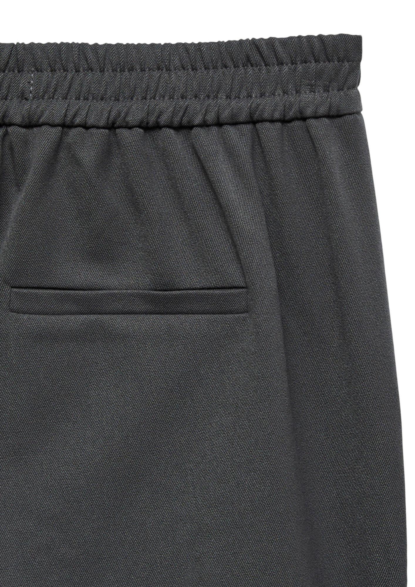 Vero Moda Pantaloni Donna Maya A Vita Media Grigio Asfalto 10225280 Asphalt VERO MODA 