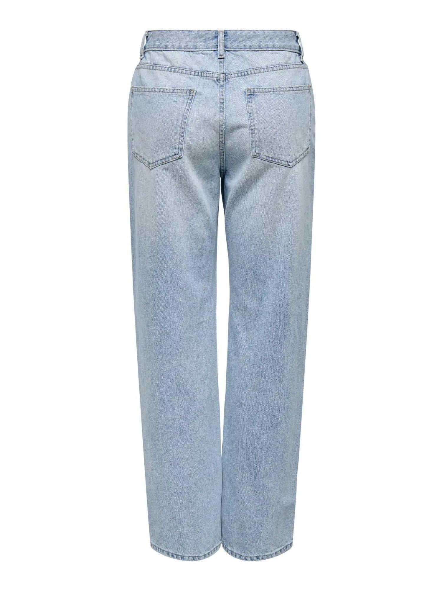Only Jeans Donna Ella Blu Denim Chiaro 15337154 Light Blue Denim ONLY 