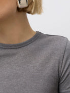 Aware Top Donna Irwina Medium Grey Melange 10329978 Medium Grey Melange VERO MODA 