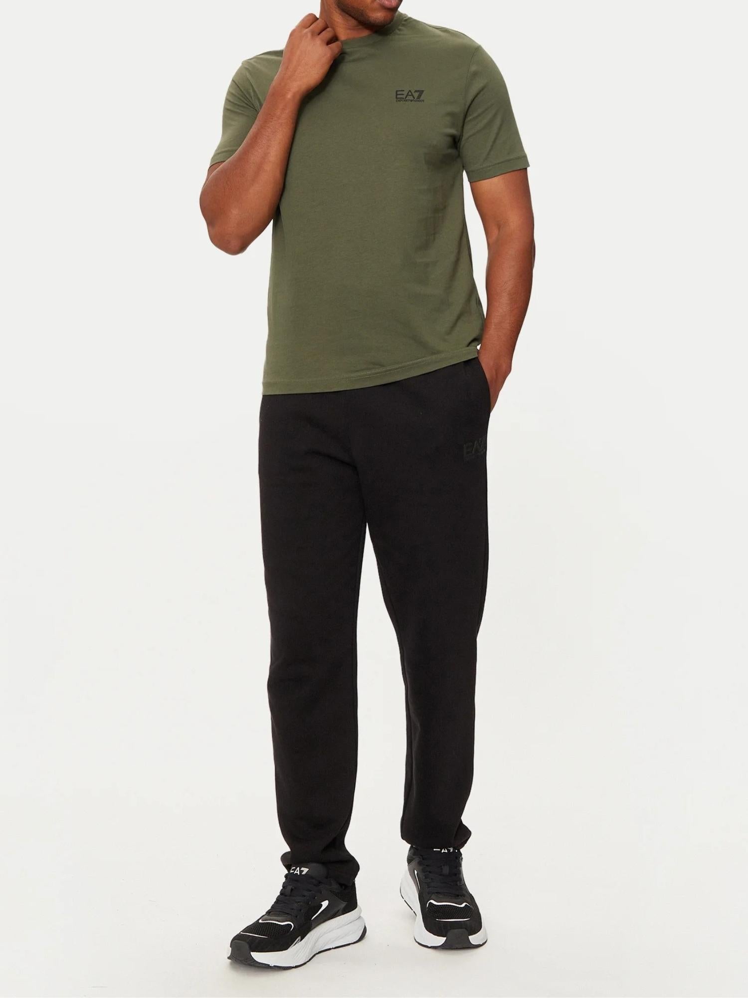 EA7 Emporio Armani T-Shirt Uomo Verde 8NPT25 PJVPZ 1846 EA7 EMPORIO ARMANI 