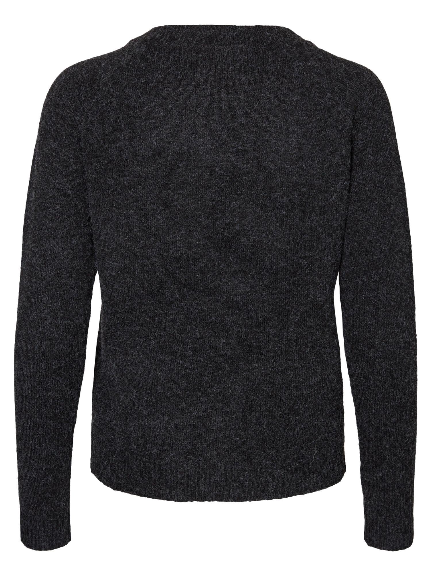 Vero Moda Maglione Donna Doffy Nero 10201022 Black MELANGE VERO MODA 