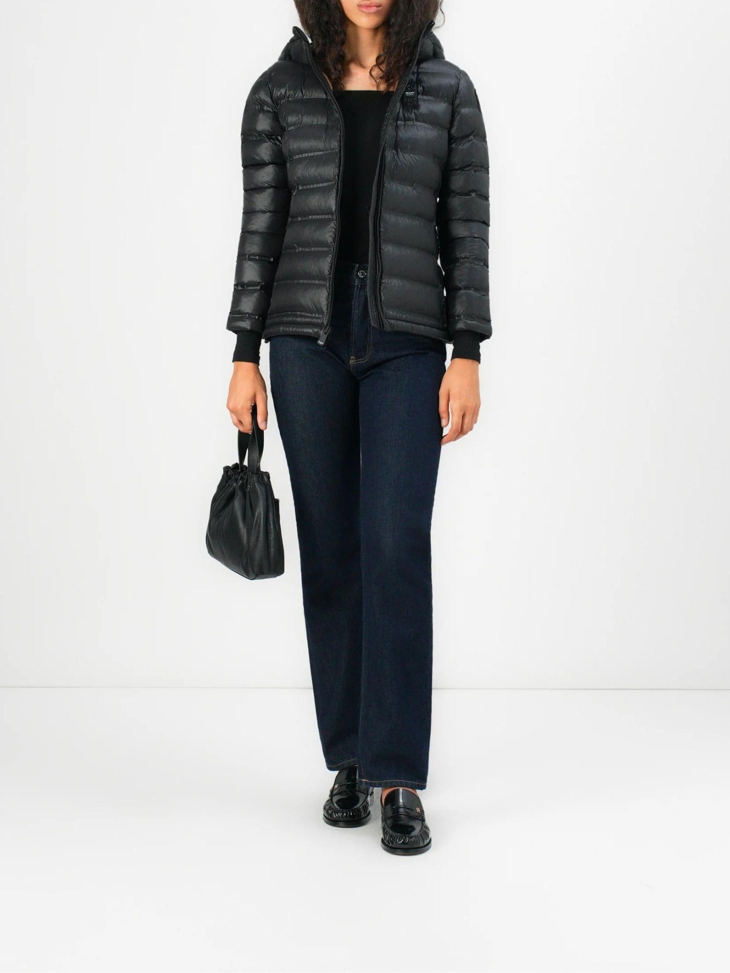 Blauer Giacca Invernale Donna Ellis Nero Interno Tabacco BLDC02177 7284 999 BLAUER 