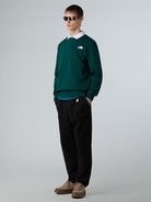 The North Face Felpa Uomo Simple Dome Verde Caccia NF0A89FB 1KI THE NORTH FACE 