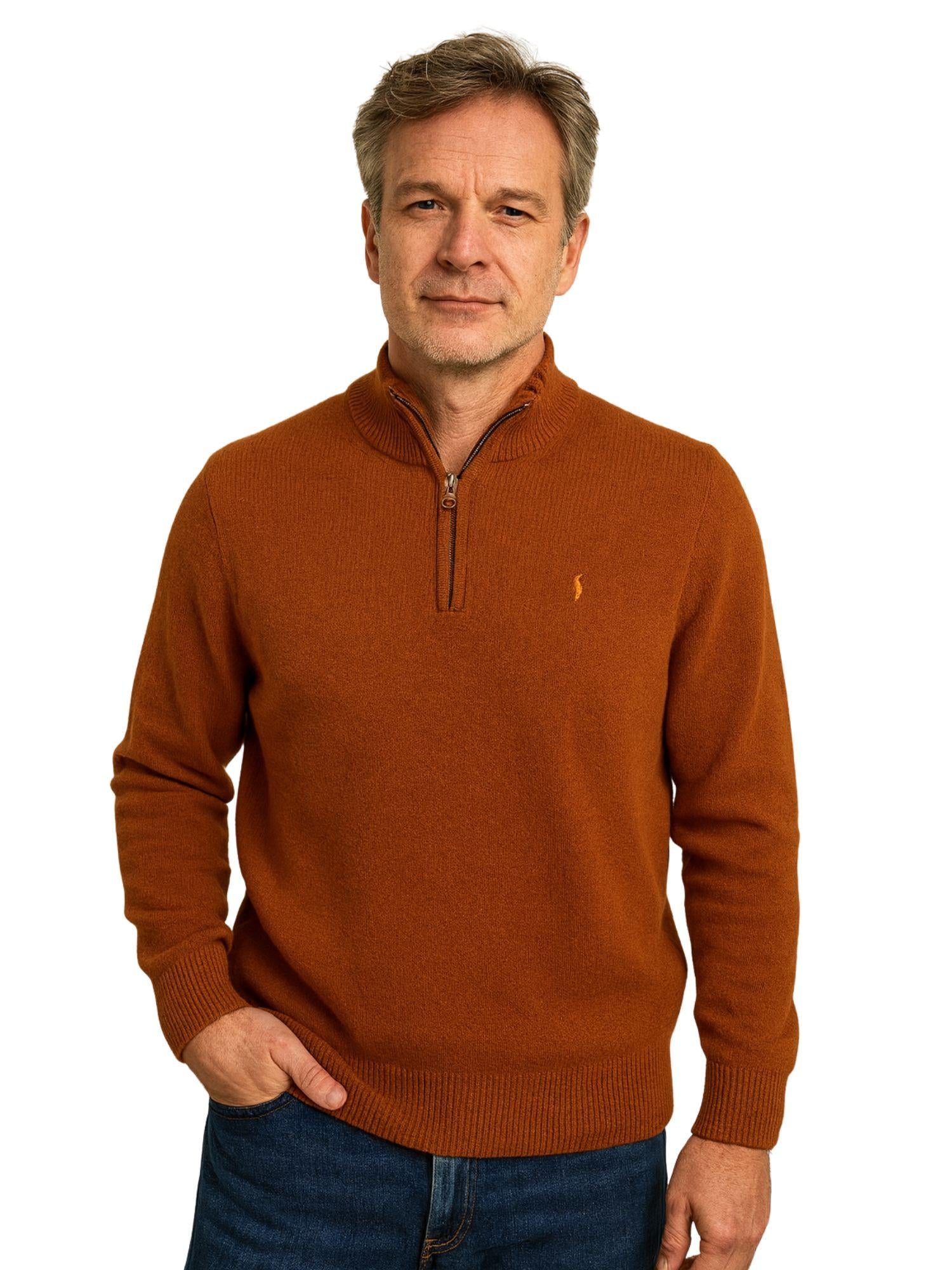 Mclassics Maglia Uomo Lupetto Coccio ERBA 40 COCCIO MCLASSICS 