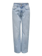 Only Jeans Donna Ella Blu Denim Chiaro 15337154 Light Blue Denim ONLY 