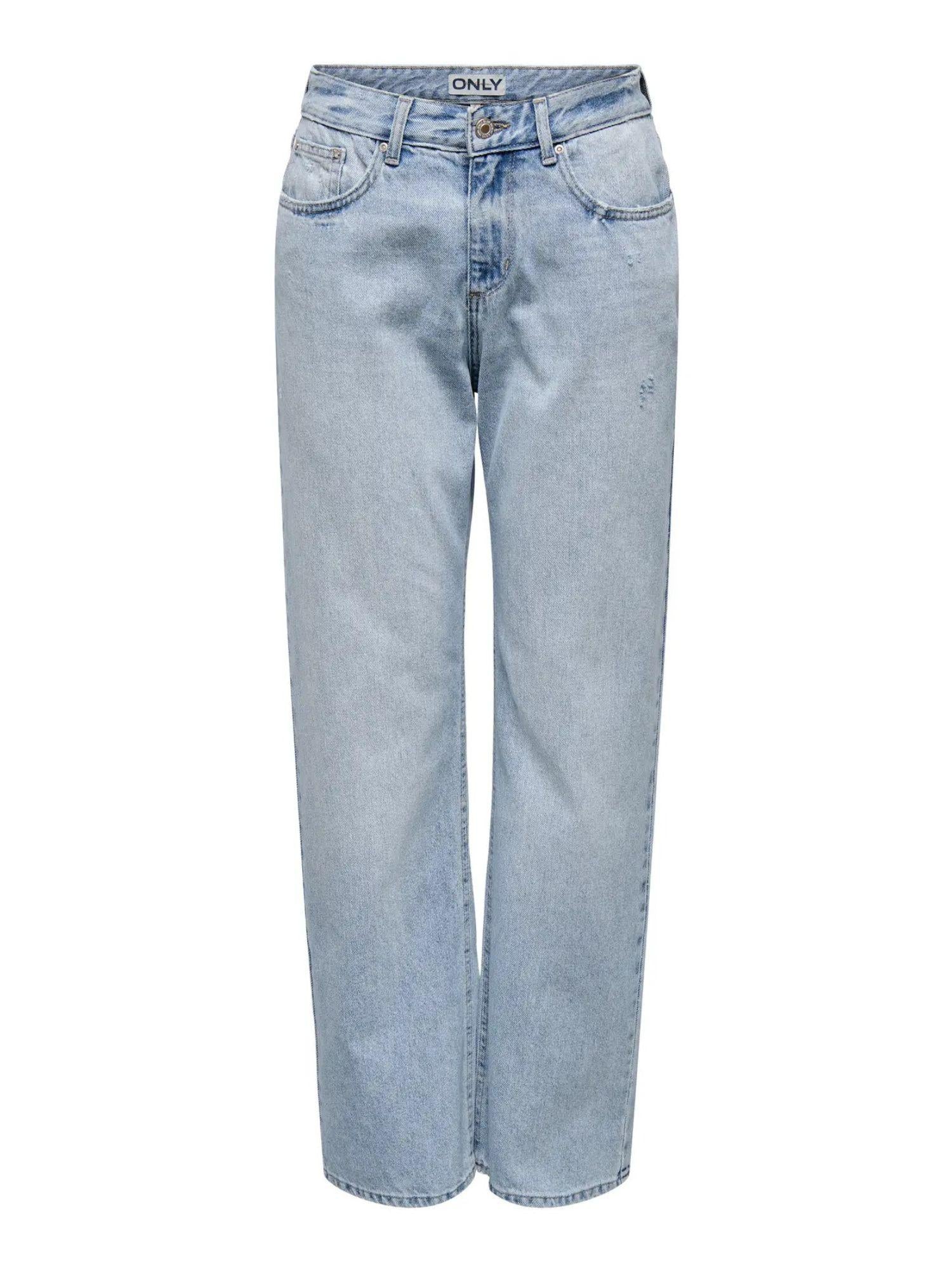 Only Jeans Donna Ella Blu Denim Chiaro 15337154 Light Blue Denim ONLY 