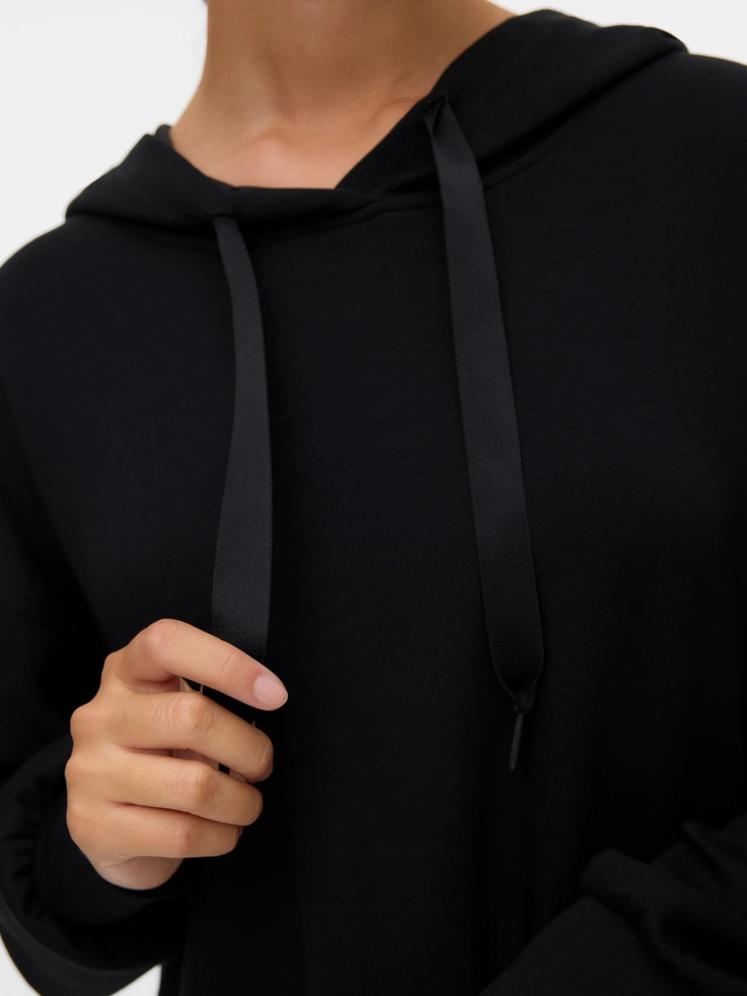 Vero Moda Felpa Con Cappuccio Donna Hali Nero 10331783 Black VERO MODA 