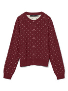 Vero Moda Cardigan Donna Saba Syrah W. Birch 10330833 Syrah VERO MODA 