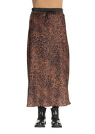 Diana Gallesi Gonna Donna Marrone Animalier 1152J000273N 1 DIANA GALLESI 