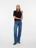 Vero Moda Maglione Donna Saba Nero 10330835 Black VERO MODA 