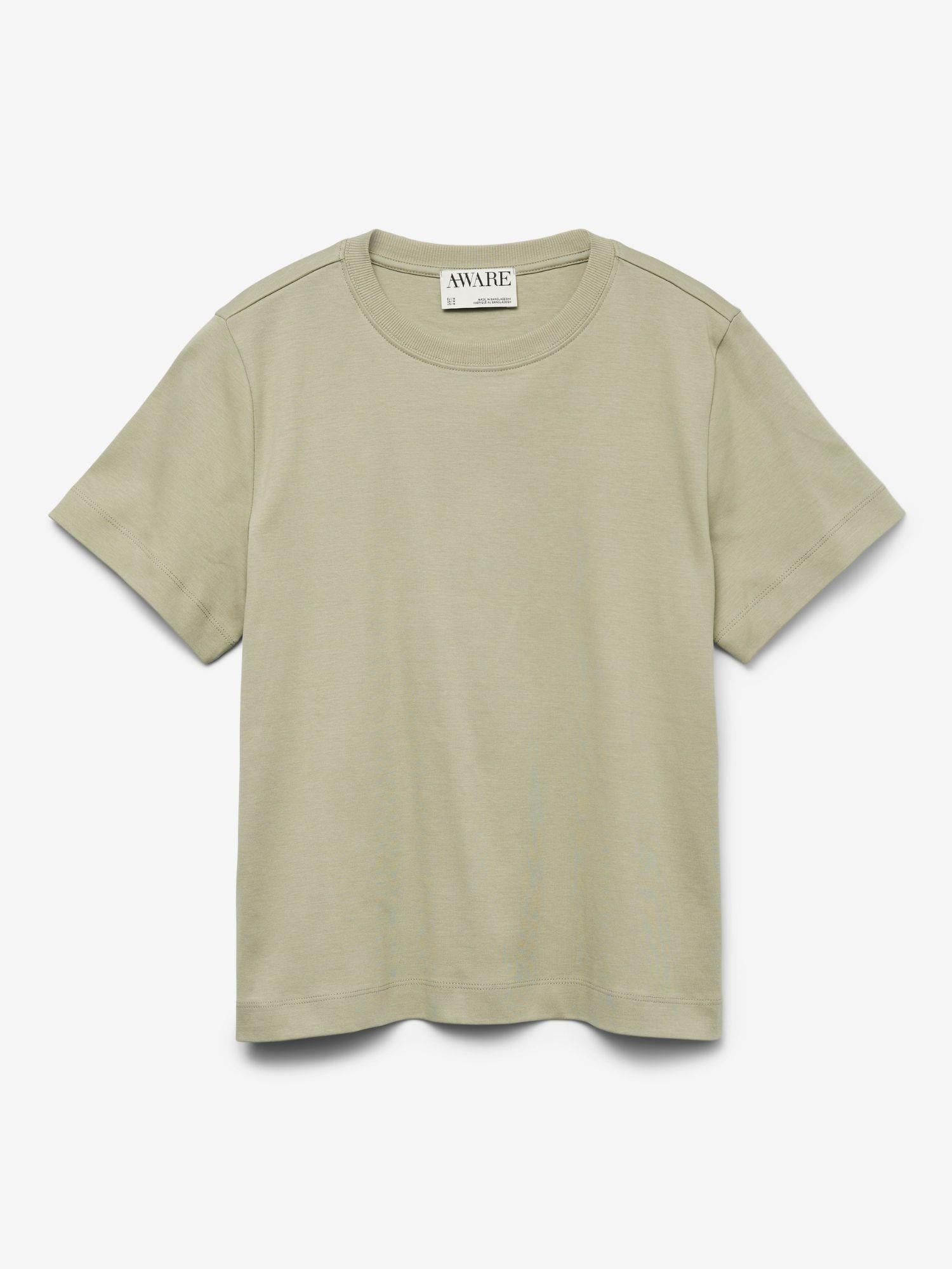 Aware T-Shirt Donna Awnaima Grey Tea 10294544 Tea VERO MODA 