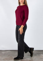 Emme Marella Maglia Donna Polpo Bordeaux 2525976051200 012 EMME MARELLA 