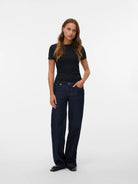 Aware Top Donna Irwina Nero 10329978 Black VERO MODA 