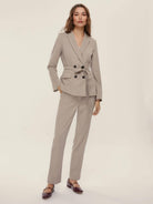 Emme Marella Giacca Donna Belford Beige 2525046161200 002 EMME MARELLA 