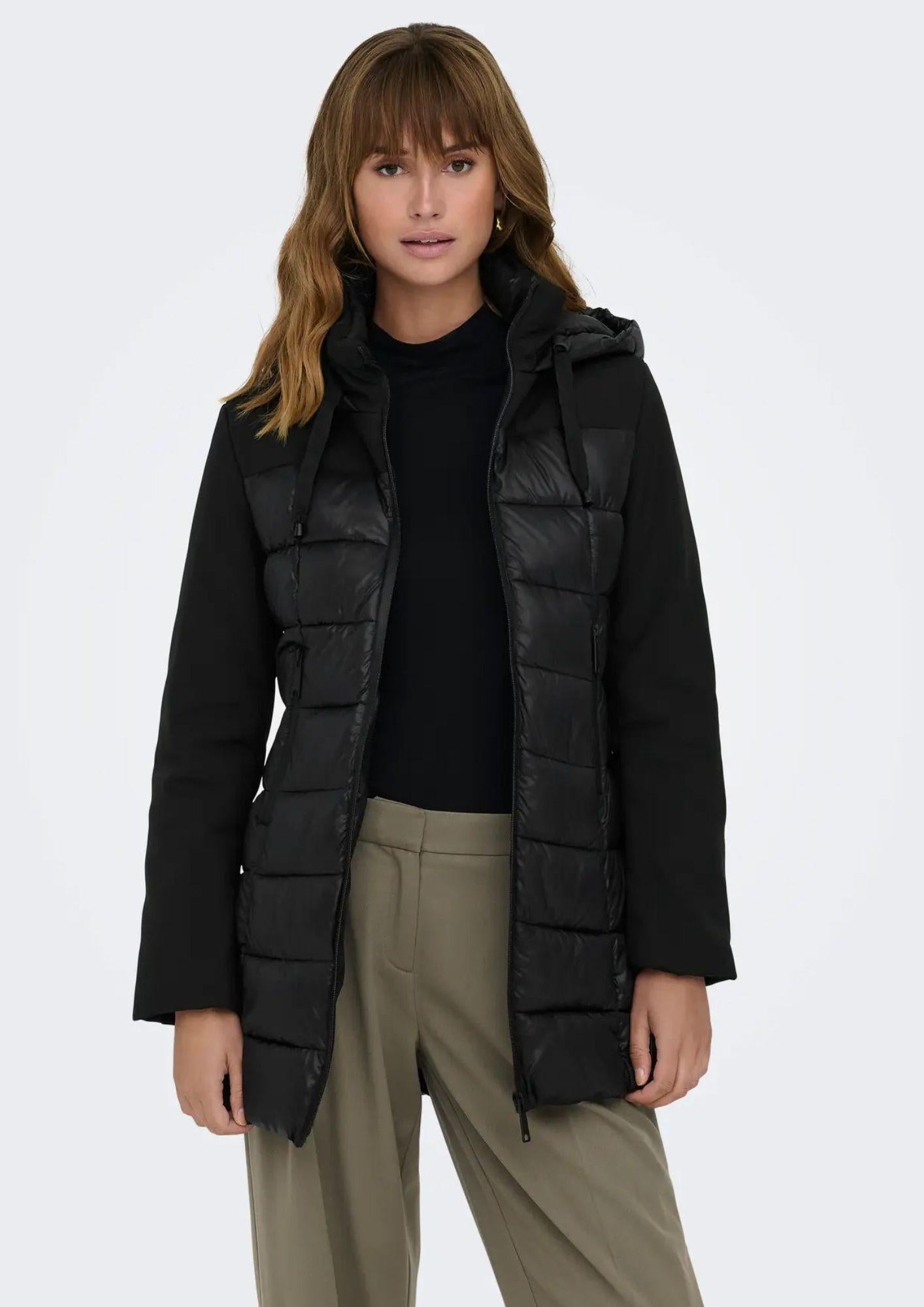 Only Parka Invernale Donna Onlsophie Nero 15294008 Black ONLY 