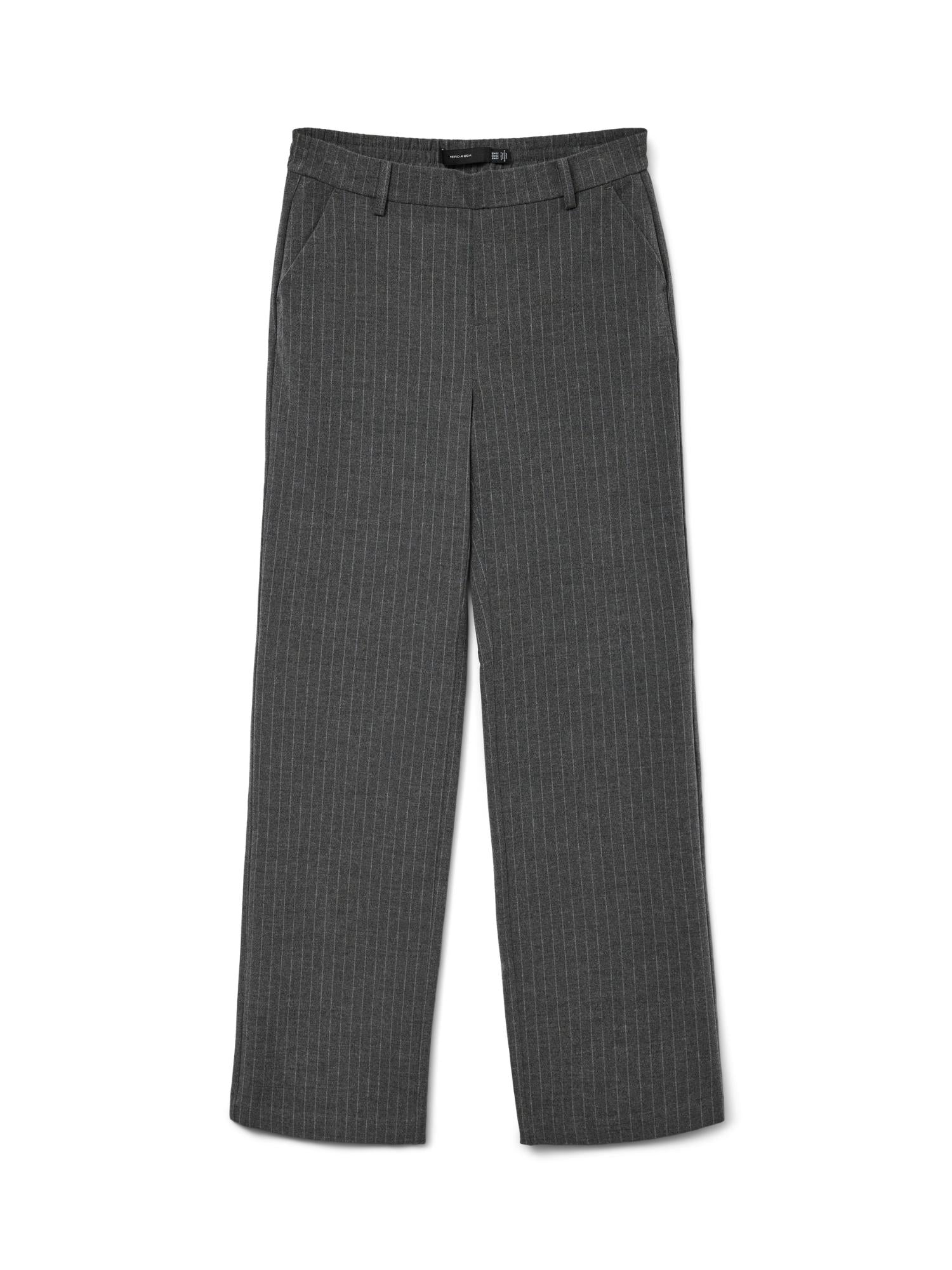 Vero Moda Pantalone Donna Maya Medium Grey Melange 10331930 Medium Grey Melange WHITE VERO MODA 