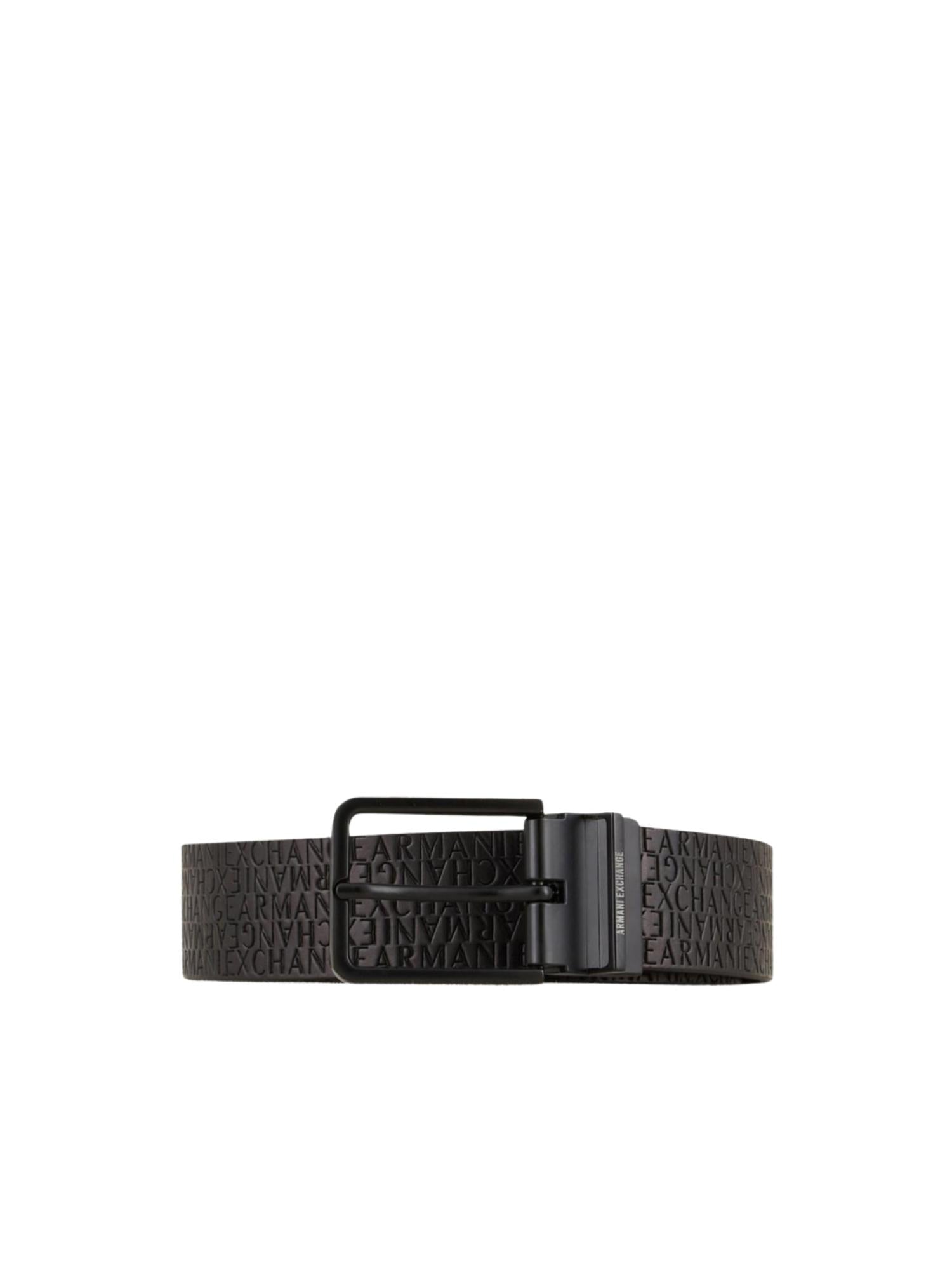 Armani Exchange Cintura Uomo Logo All-Over Reversibile Nero 951325 2F800 05021 ARMANI EXCHANGE 