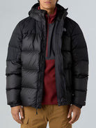 The North Face Giacca in Piumino con Cappuccio Uomo Diablo 2.0 TNF Black Heather TNF Black NF0A8992 GOC THE NORTH FACE 