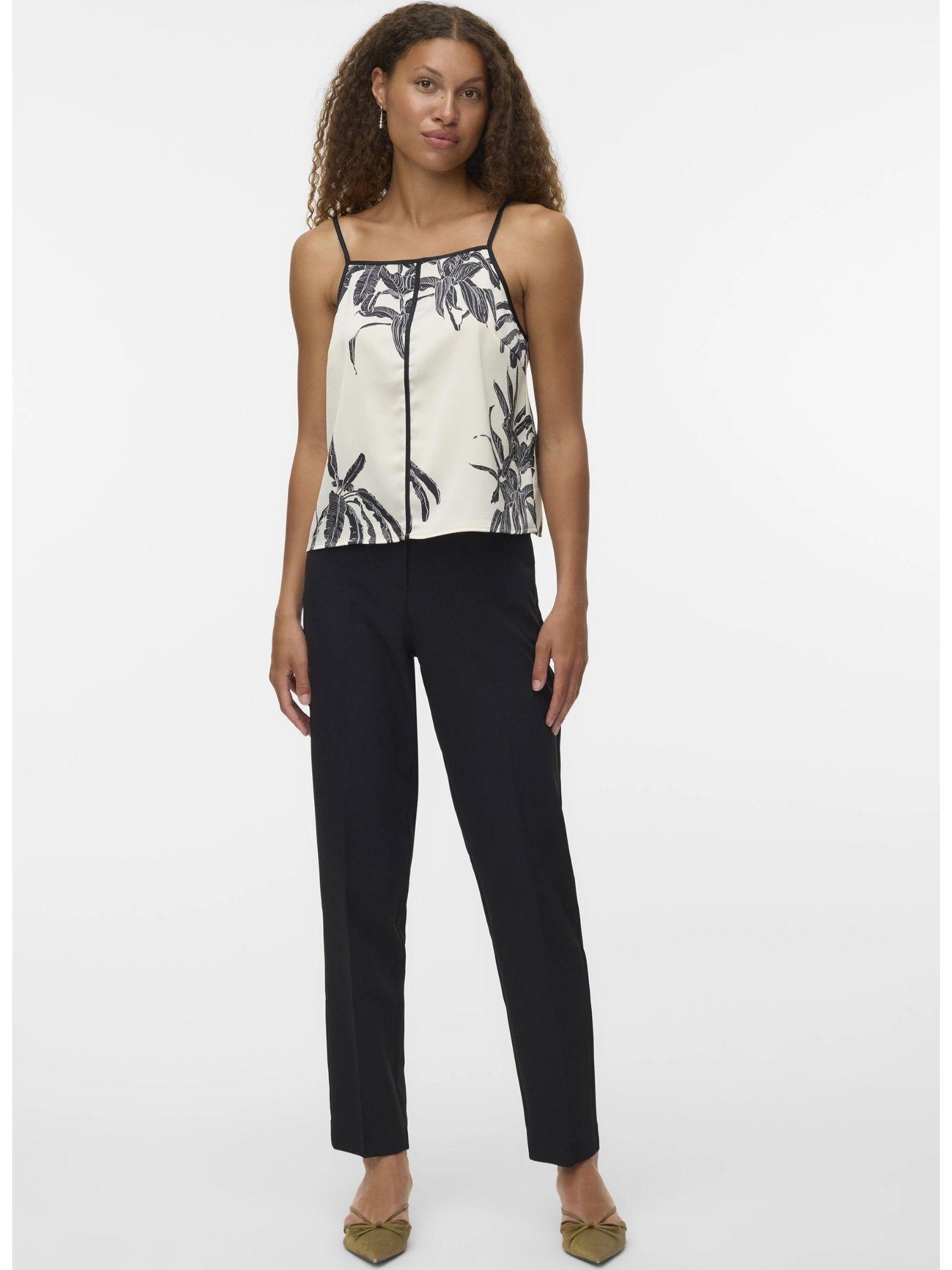 Vero Moda Pantaloni Donna Gloria Nero 10330946 Black VERO MODA 