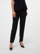 Vero Moda Pantaloni Formali Donna Nila Nero 10320940 Black VERO MODA 
