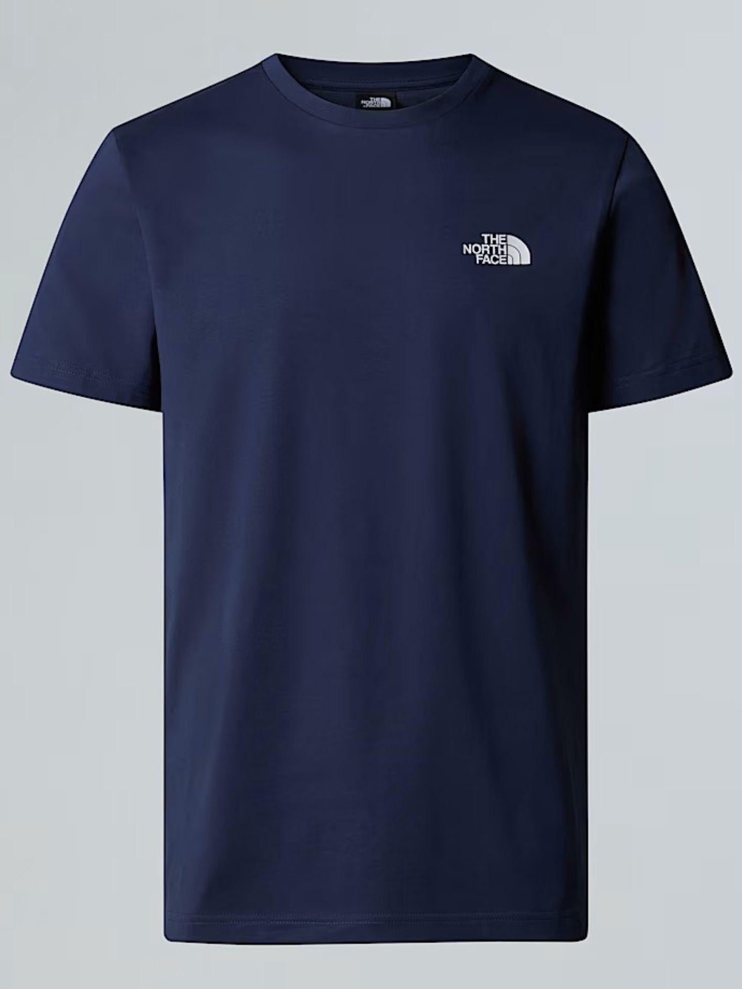 The North Face T-Shirt Uomo Simple Dome Blu NF0A87NG 8K2 THE NORTH FACE 
