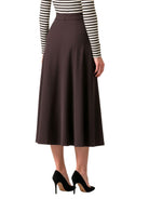 Emme Marella Gonna Donna Refuge Marrone Noce 2525106012200 007 EMME MARELLA 