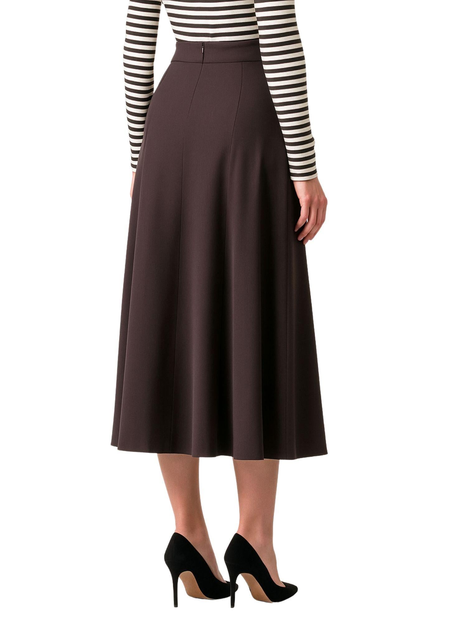 Emme Marella Gonna Donna Refuge Marrone Noce 2525106012200 007 EMME MARELLA 