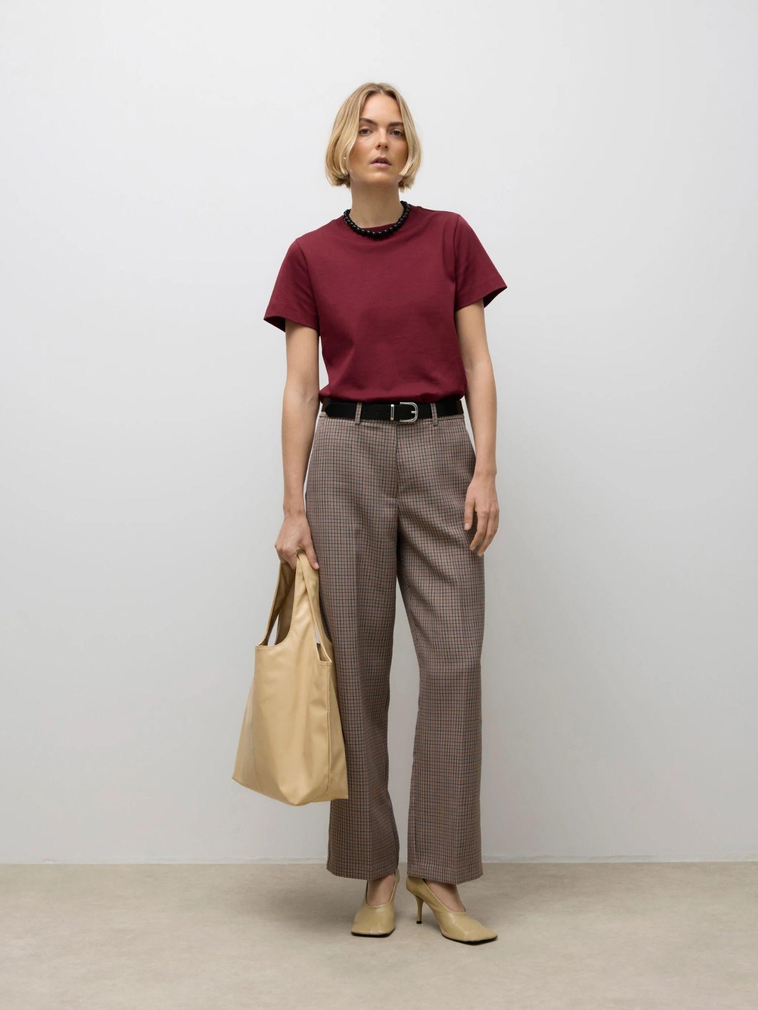 Aware T-Shirt Donna Awnaima Purple Zinfandel 10294544 Zinfandel VERO MODA 