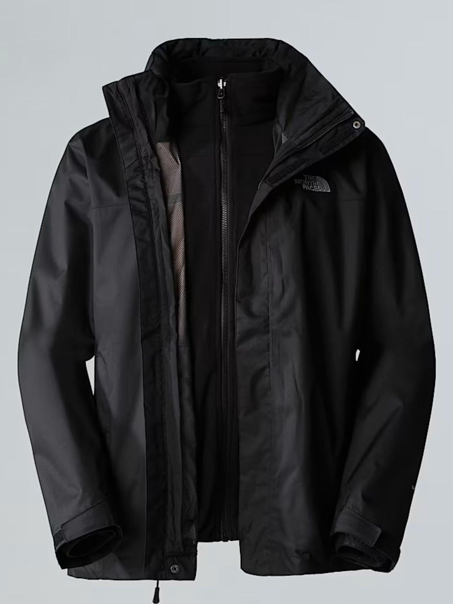 The North Face Giacca 3 in 1 Triclimate® Uomo Evolve II Nera NF00CG55 JK3 THE NORTH FACE 