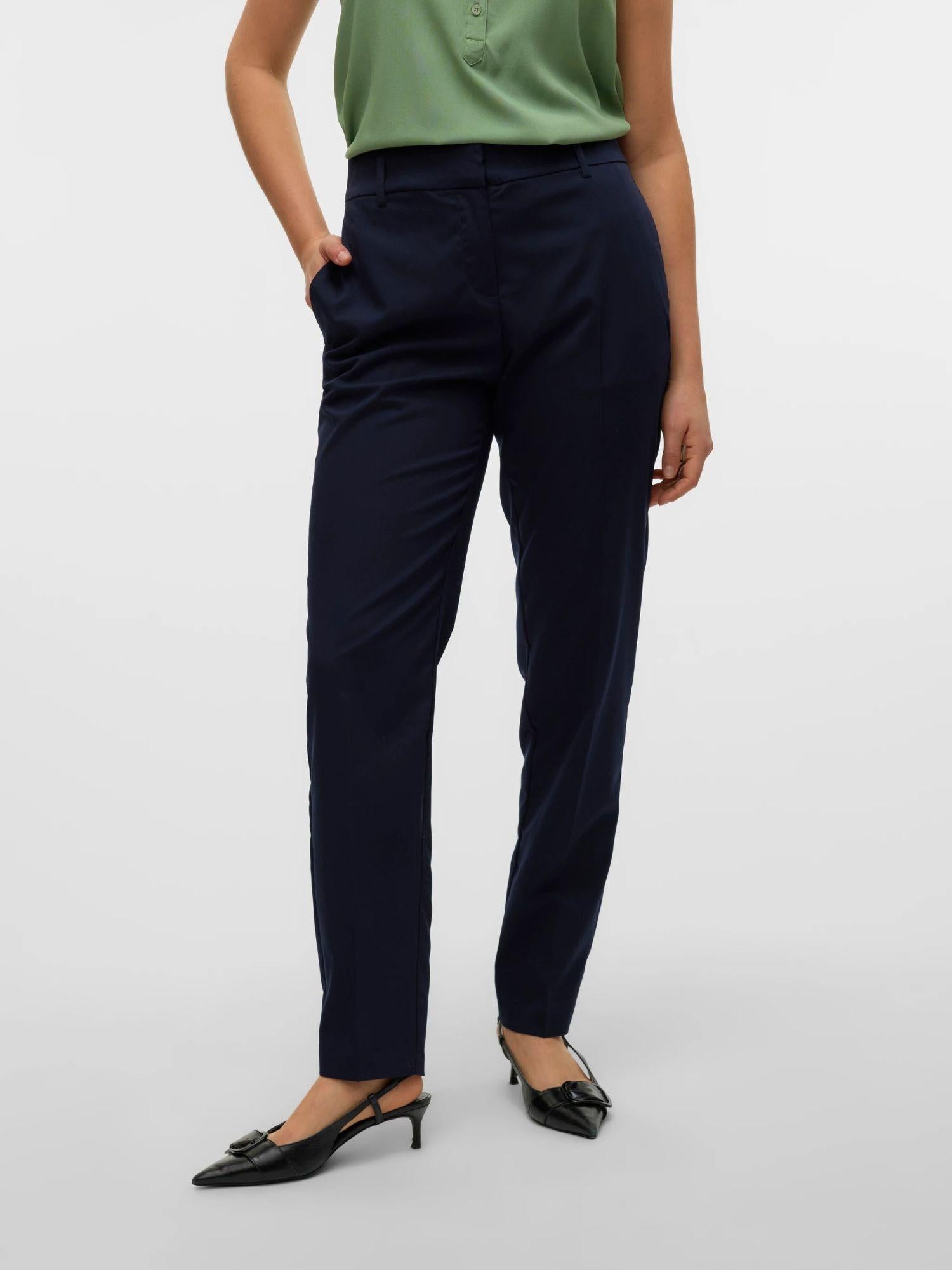 Vero Moda Pantaloni Formali Donna Nila Navy Blazer 10320940 Navy Blazer VERO MODA 