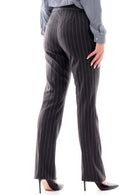 Emme Marella Pantalone Donna Micron Grigio Gessato 2525136271200 007 EMME MARELLA 