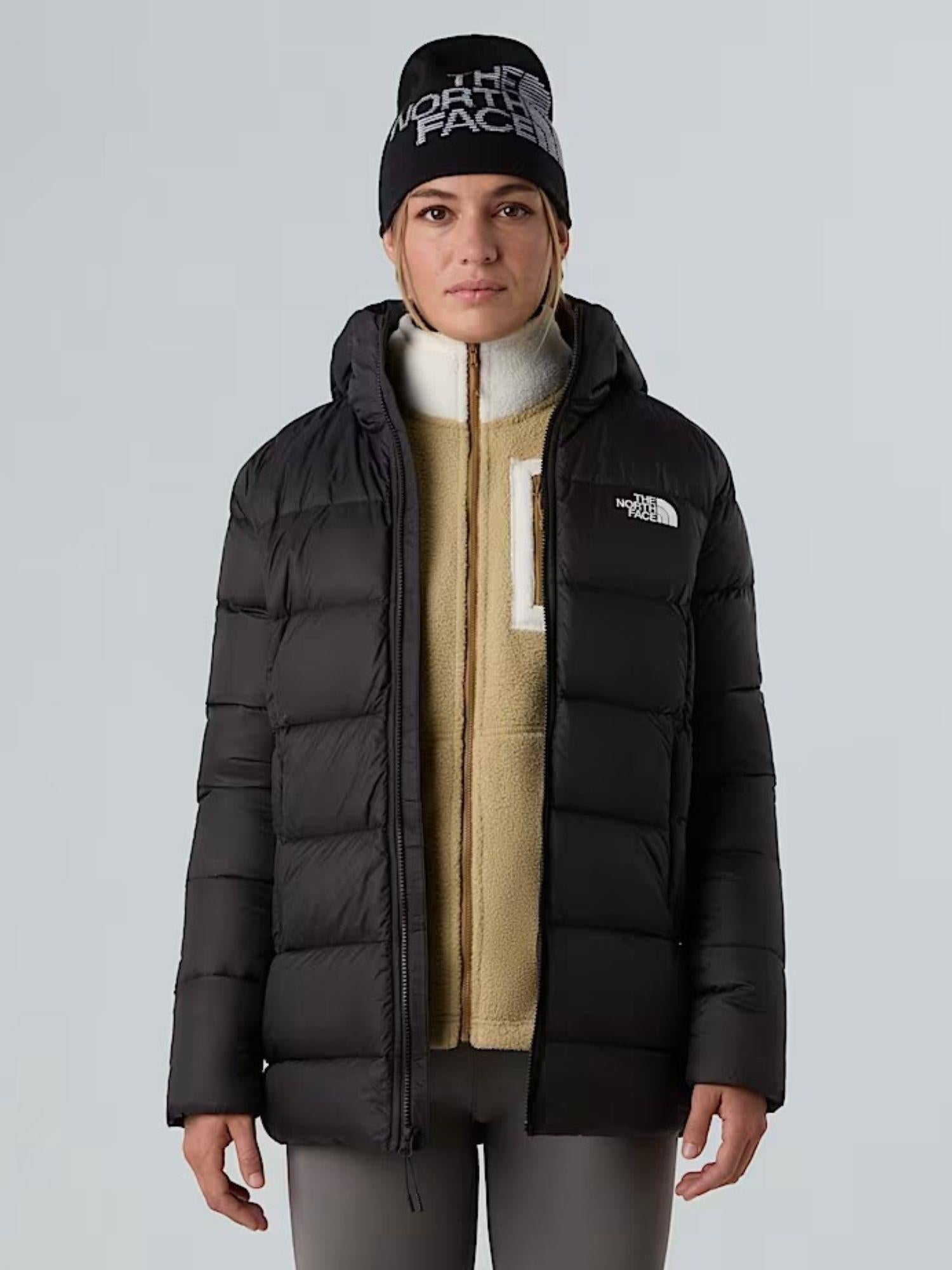 The North Face Parka Donna in piumino Hyalite con cappuccio Nero NF0A8E74 JK3 THE NORTH FACE 