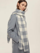 Emme Marella Stola con filo di lurex Donna Ciurma Azzurro 2525546011200 004 EMME MARELLA 