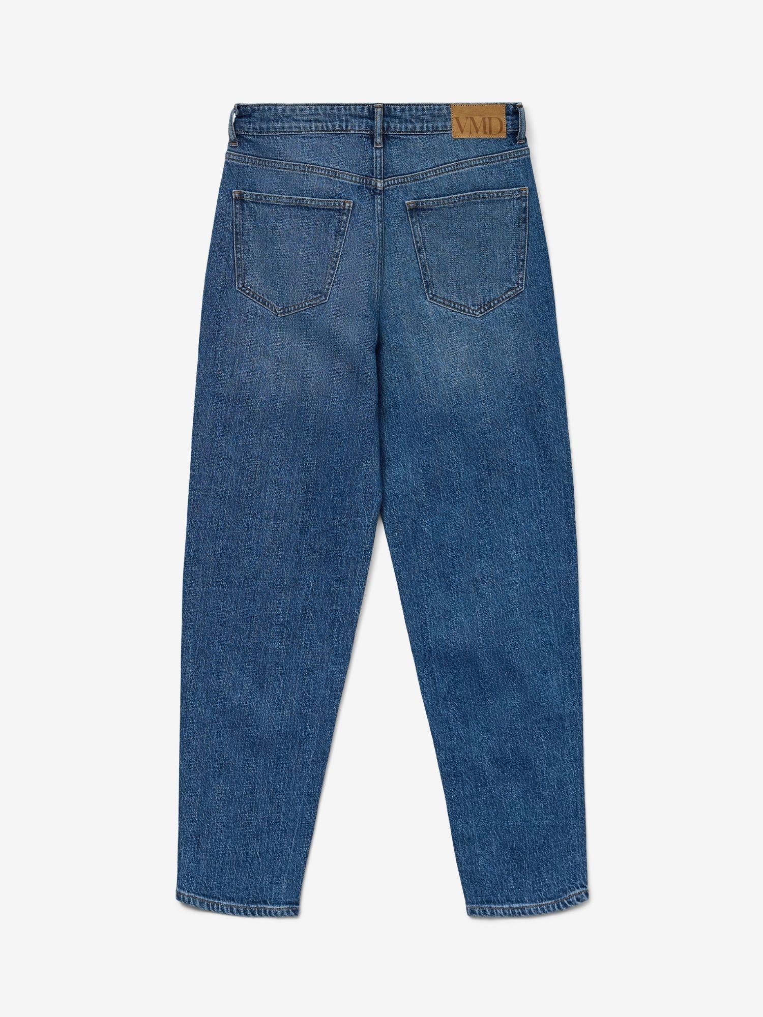 Vero Moda Jeans Donna Tessa A Vita Alta Mom Fit Medium Blue Denim 10297655 Medium Blue Denim VERO MODA 
