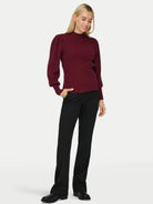 Only Pullover Donna Katia Rosso 15232494 Cabernet ONLY 