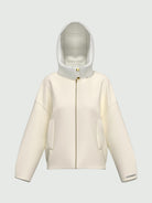 Emme Marella Giacca Bomber con Cappuccio Donna Eritea Panna 2525086021200 001 EMME MARELLA 