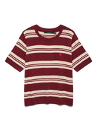 Vero Moda Maglione Donna Carmelia In Maglia Syrah W. Rose Elegance Birch 10330825 Syrah VERO MODA 