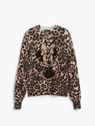 Desigual Maglione Minnie animalier Donna Marrone 25WWJF43 6001 DESIGUAL 