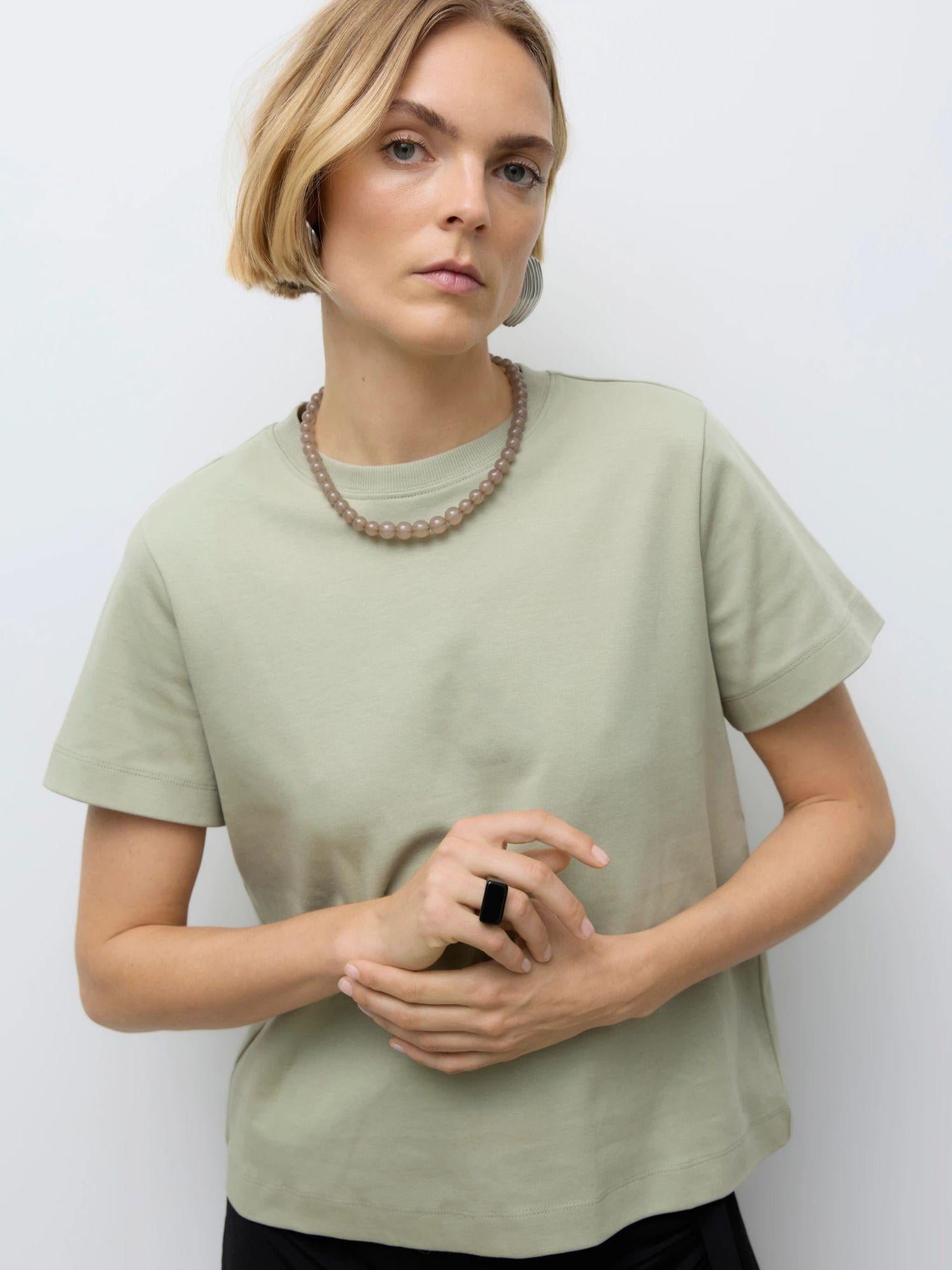 Aware T-Shirt Donna Awnaima Grey Tea 10294544 Tea VERO MODA 