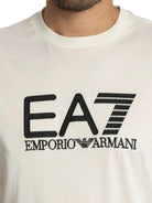 EA7 Emporio Armani T-Shirt Uomo Bianco Crema 7M000898 AF10375 M1166 EA7 EMPORIO ARMANI 