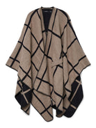 Vero Moda Poncho Mantella Donna Fiona Silver Mink Black 10332289 Silver Mink VERO MODA 