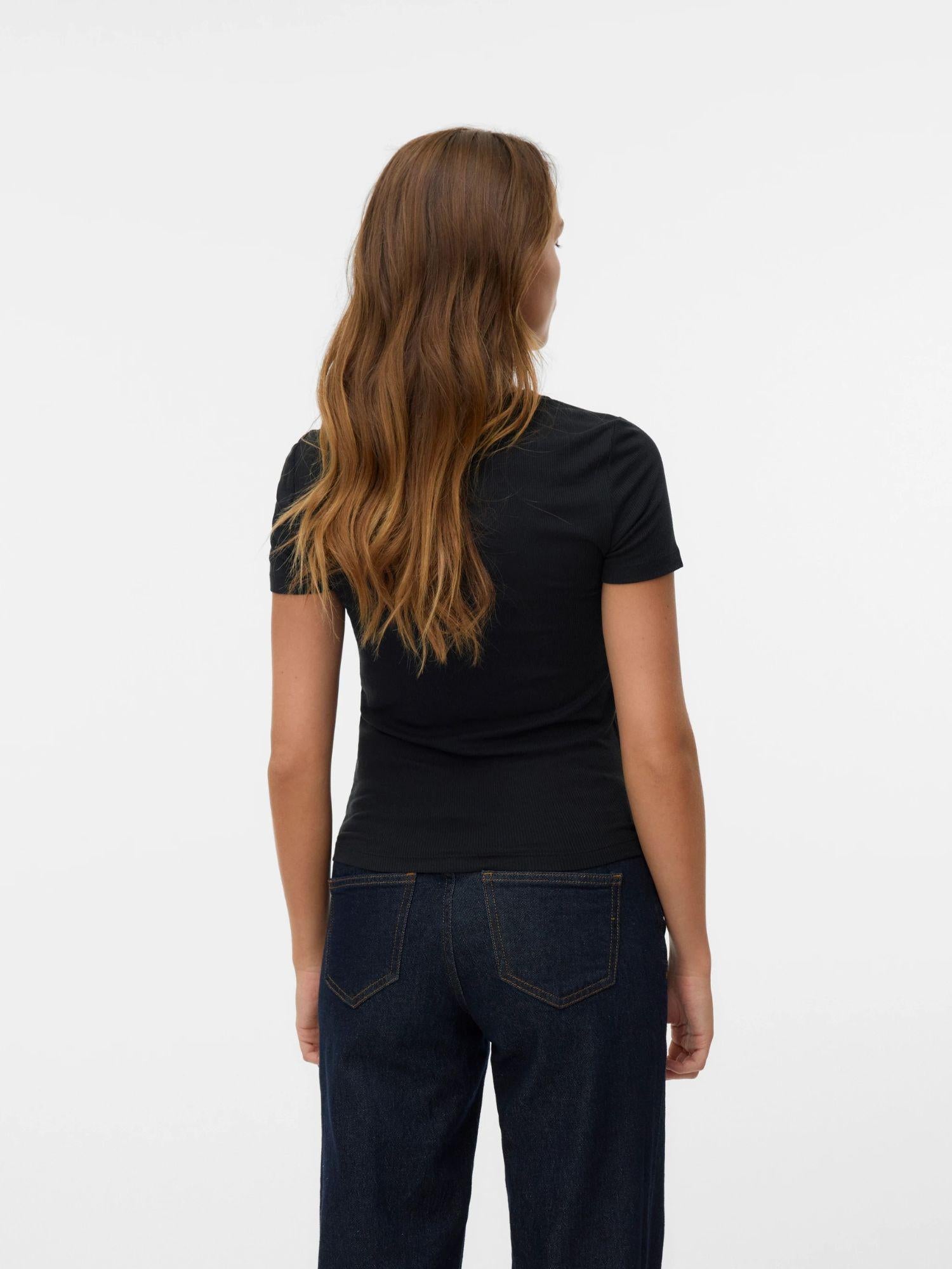 Aware Top Donna Irwina Nero 10329978 Black VERO MODA 