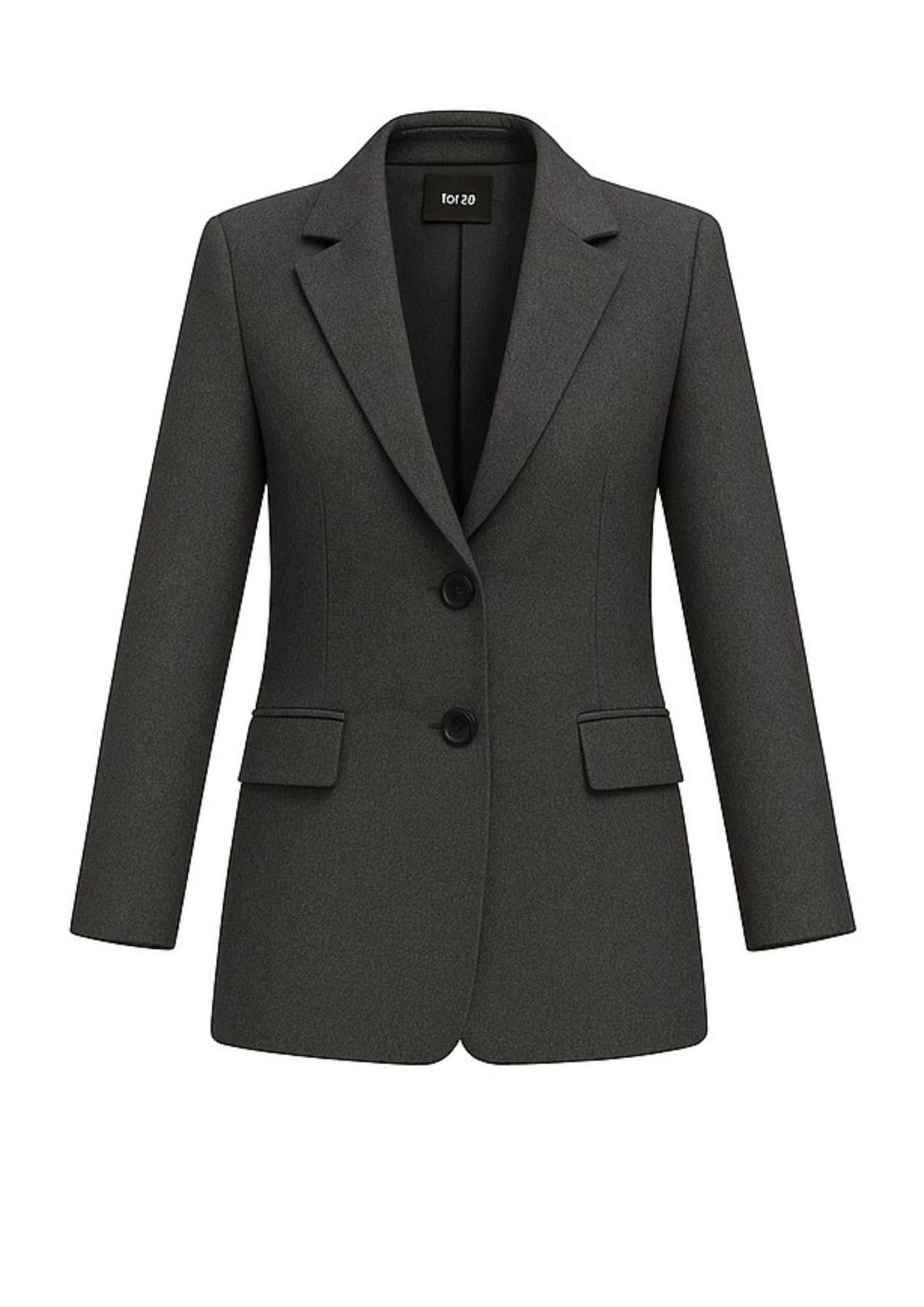 Emme Marella Giacca Donna Agape Grigio Melange 2525046101200 007 EMME MARELLA 