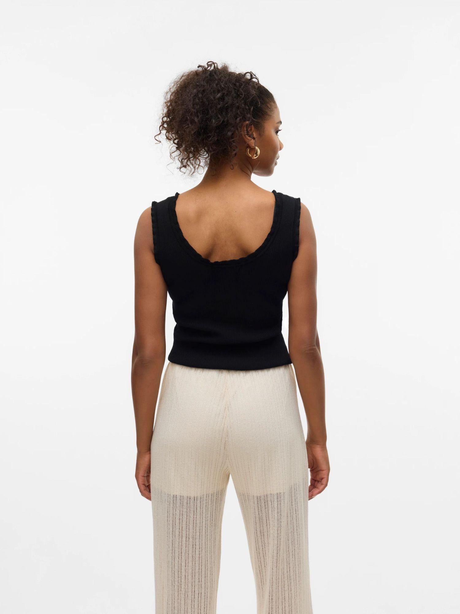 Vero Moda Top Donna Wonder Nero 10330848 Black VERO MODA 
