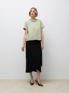 Aware T-Shirt Donna Awnaima Grey Tea 10294544 Tea VERO MODA 