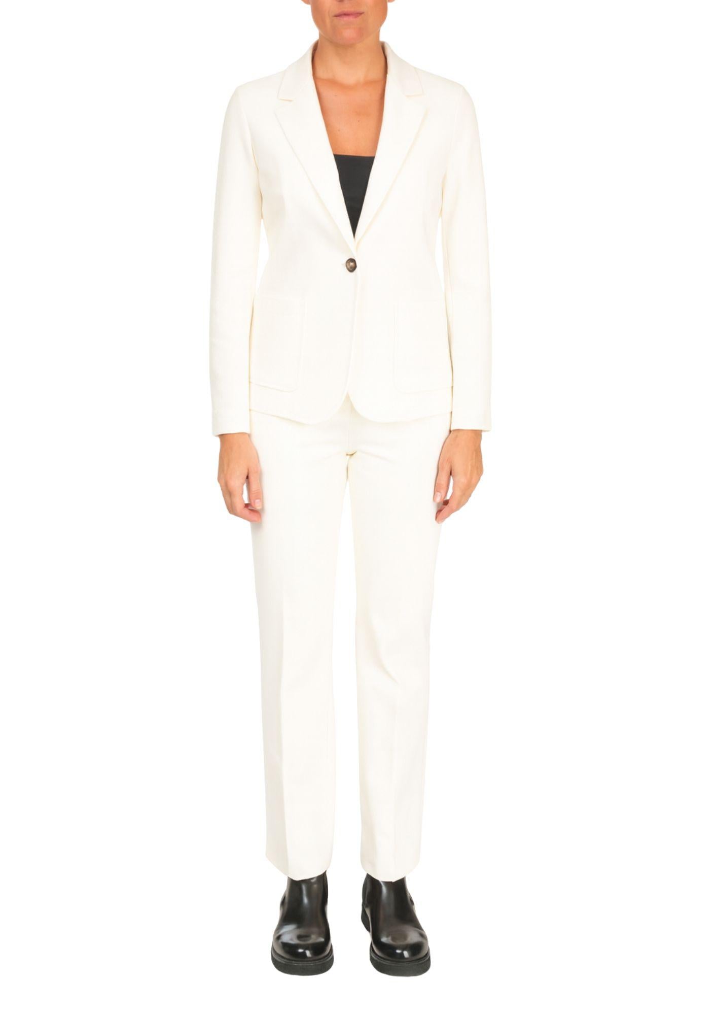 Diana Gallesi Tailleur Donna Bianco Latte 6J16R000050N 11 DIANA GALLESI 
