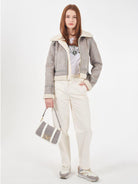 Yes Zee Giacca Invernale Donna Grigio J023 KJ00 0809 YES ZEE 